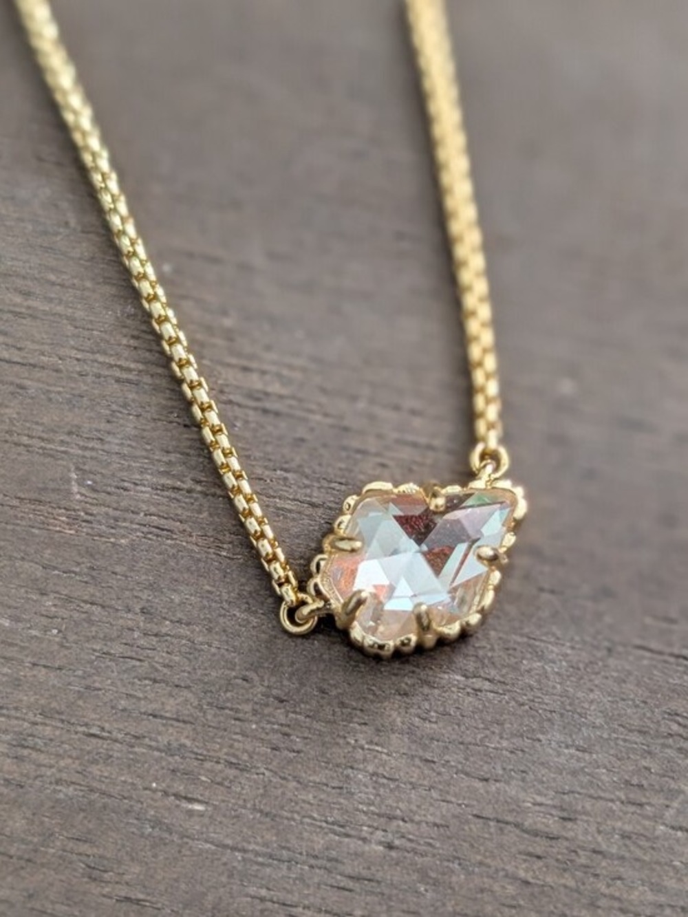 Kendra Scott Tess Necklace Gold